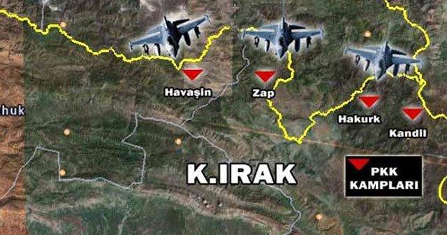 Kandil bombalamalara karşı karartma yaptı