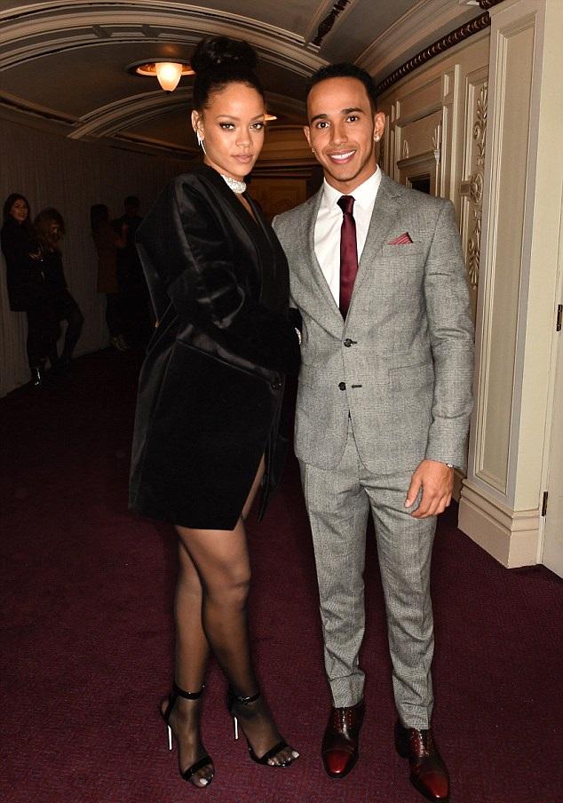 Rihanna'nın yeni aşkı Lewis Hamilton