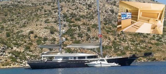 Reza Zarrab'ın sarayı aratmayan teknesi