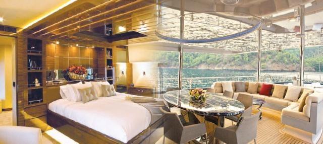 Reza Zarrab'ın sarayı aratmayan teknesi