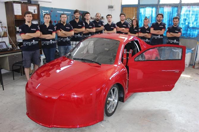 Trakya Üniversitesi öğrencileri elektrikli araç üretti