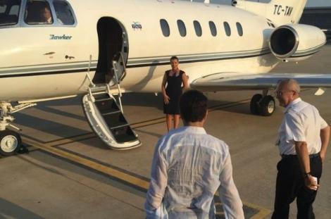 Fatih Ürek konsere özel jetle gitti