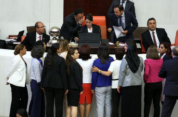 HDP'li kadın vekillerden Bülent Arınç'a tepki