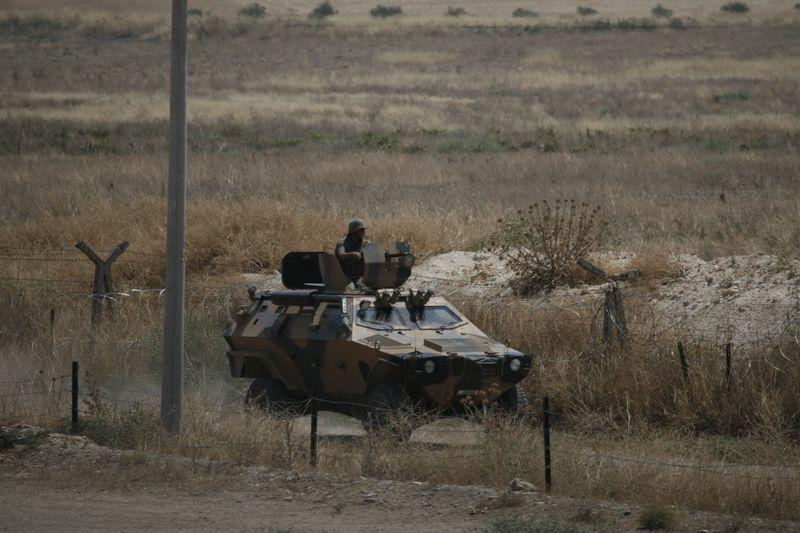 Gaziantep Karkamış'ta mevziler güçlendiriliyor