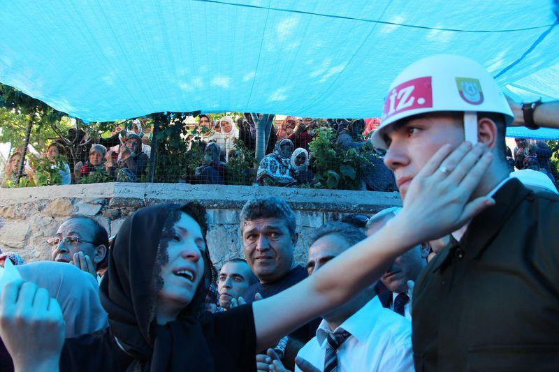 Şehit Uzman Çavuş Ziya Sarpkaya'ya son veda