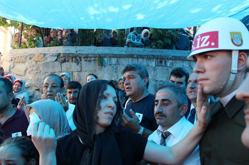 Şehit Uzman Çavuş Ziya Sarpkaya'ya son veda