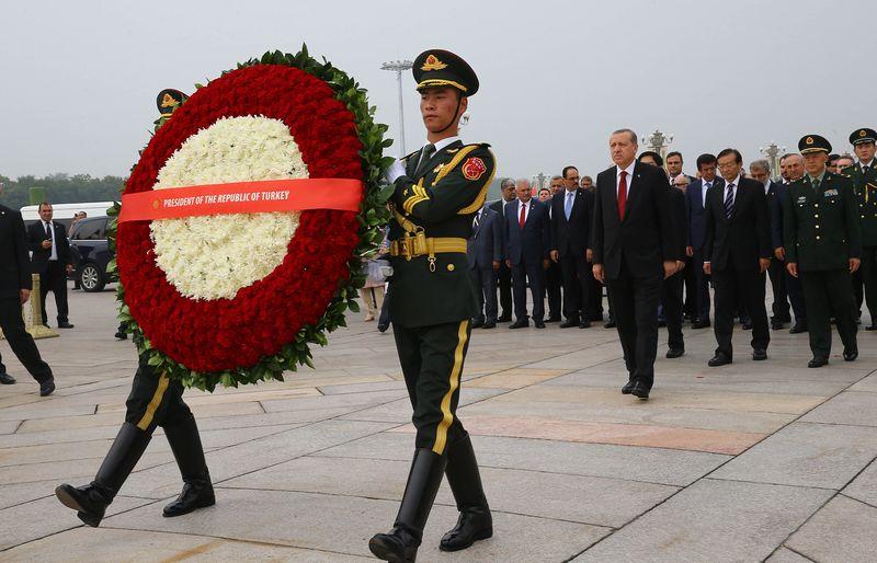 Cumhurbaşkanı Erdoğan Çin'de