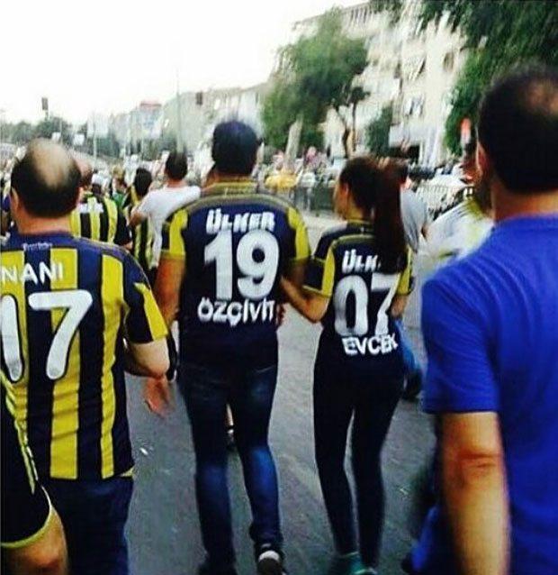 Fahriye Evcen Burak için Fenerbahçeli oldu
