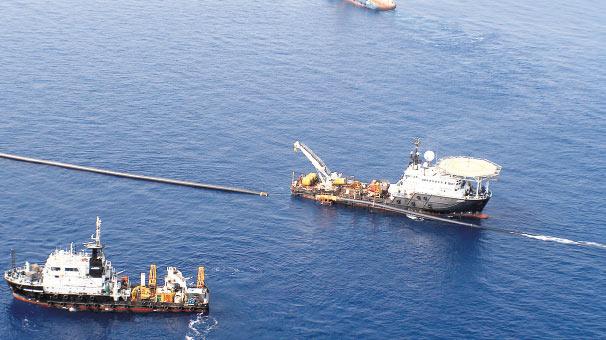 Anamur'dan KKTC'ye su projesinde sona gelindi