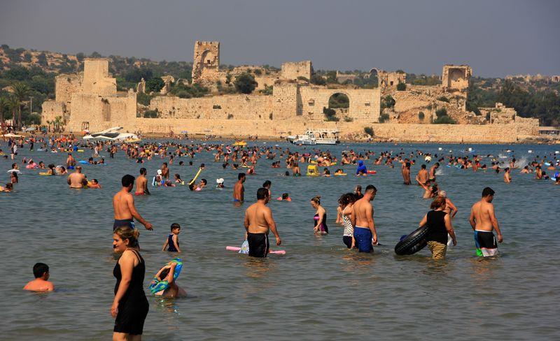 Mersin'de Kızkalesi keyfi