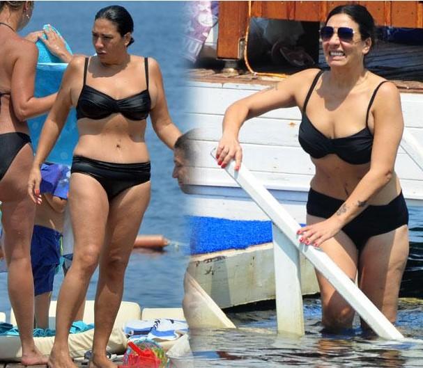 Işın Karaca tatilde