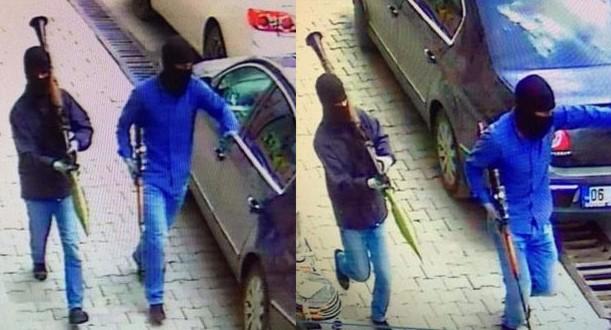 Yüksekova'da emniyet binasına saldıran PKK'lılar kamerada