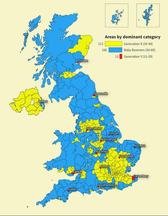 İngiltere yaşlandı