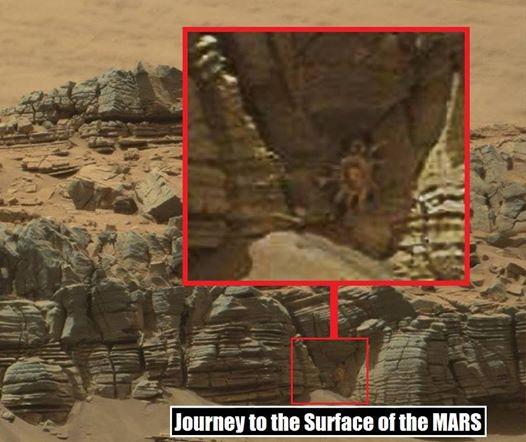 Mars'ta kadın silüeti belirdi