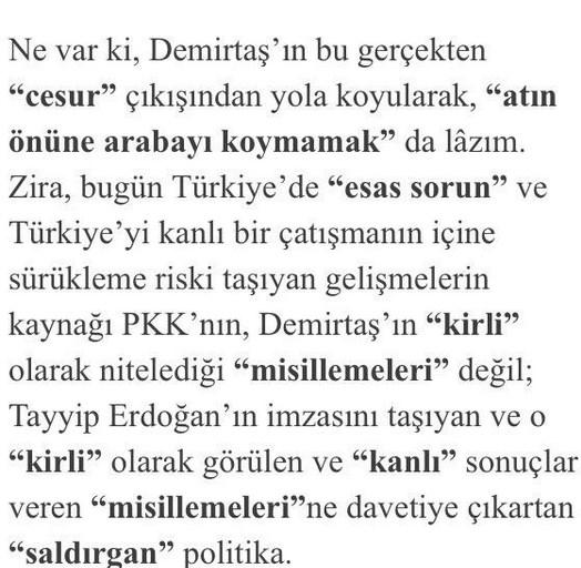 Cengiz Çandar PKK'yı akladı hükümeti suçladı