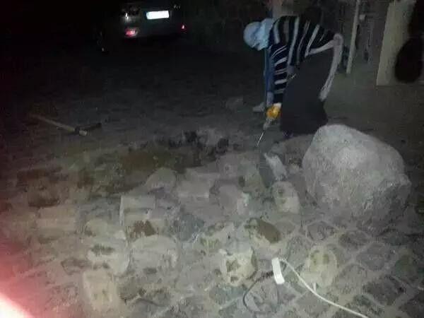 Hendek kazan YDG-H'li grup polise ateş açtı