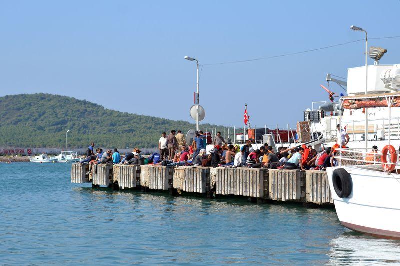 Ayvalık'ta 275 kaçak göçmen yakalandı