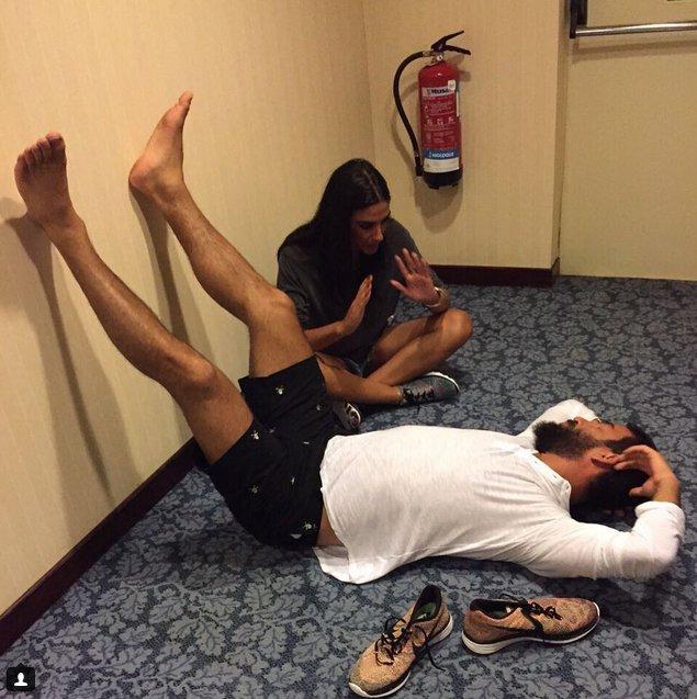 Arda Turan'dan komik paylaşımlar