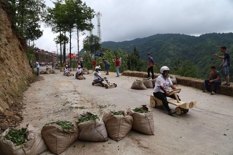 Formulaz yarışları Rize'de düzenlendi