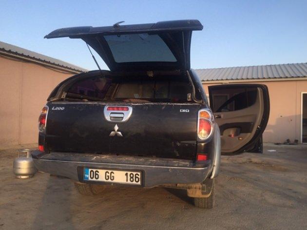 Yüksekova'daki şantiyeye yapılan baskından yeni görüntüler