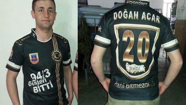 Şehit Doğan Acar'ın evine ateş düştü