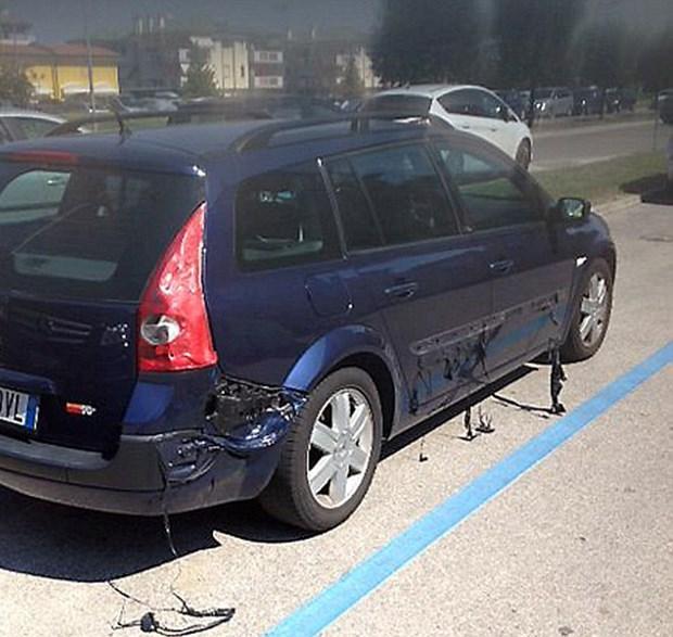 İtalya'da rekor sıcaktan araba eridi