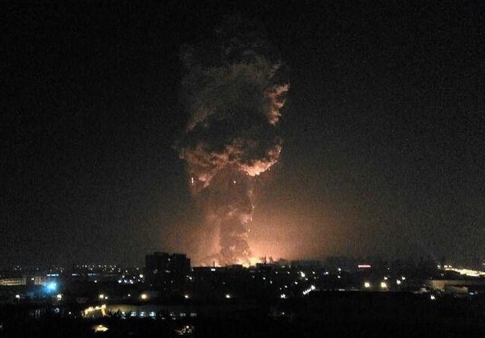 Çin'de büyük patlama