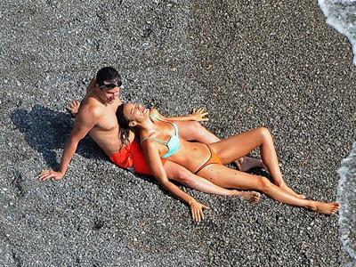 Irina Shayk'tan ateşli tatil