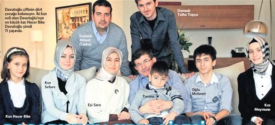 başbakan ahmet davutoğlu'nun aile fotoğrafı