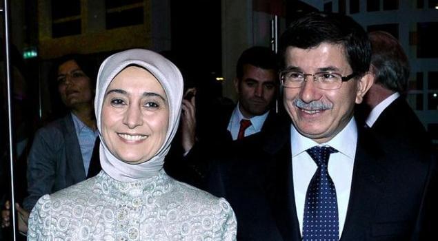 sare davutoğlu ve ahmet davutoğlu birlikte