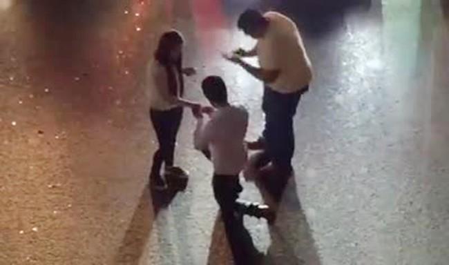 E-5’te evlenme teklifi karakolda bitti