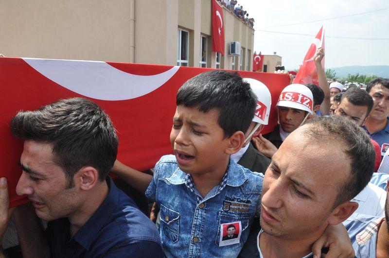 Osmaniye şehidi toprağa verildi