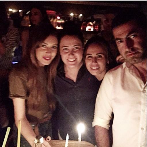 Arda Turan Sinem Kobal'ın kuzenini ağırladı