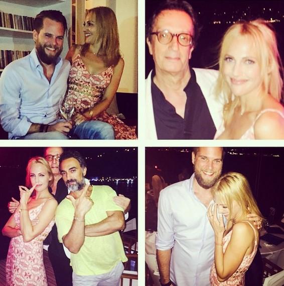 Meryem Uzerli 32. yaşını 32 metrelik yatta kutladı