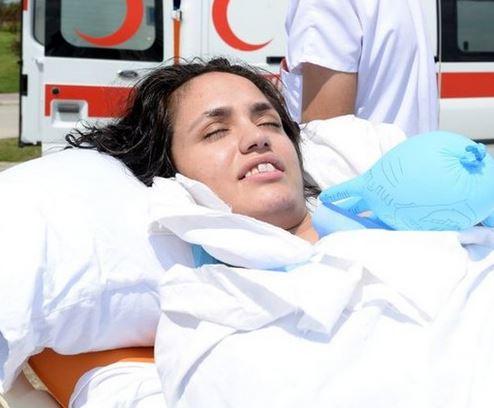 Mutlu Kaya yürümeye başladı