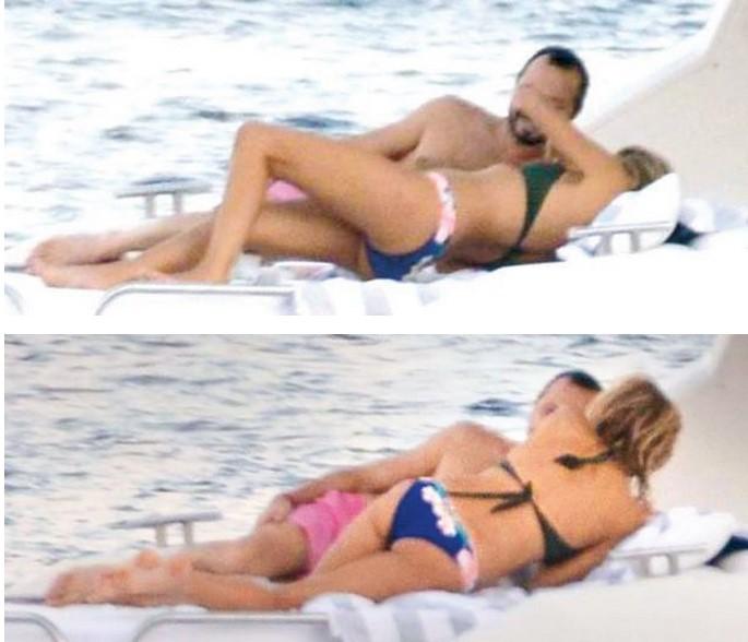 Burcu Esmersoy sevgilisiyle tatilde