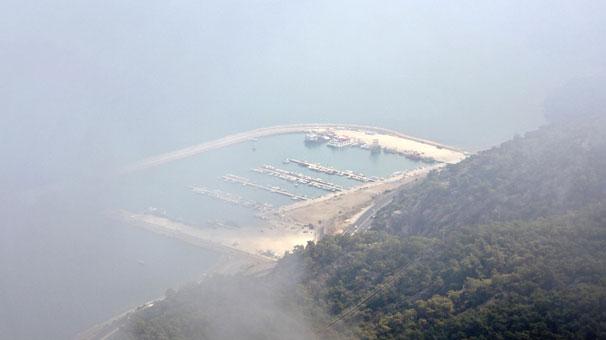 Antalya'ya nem bulutu çöktü