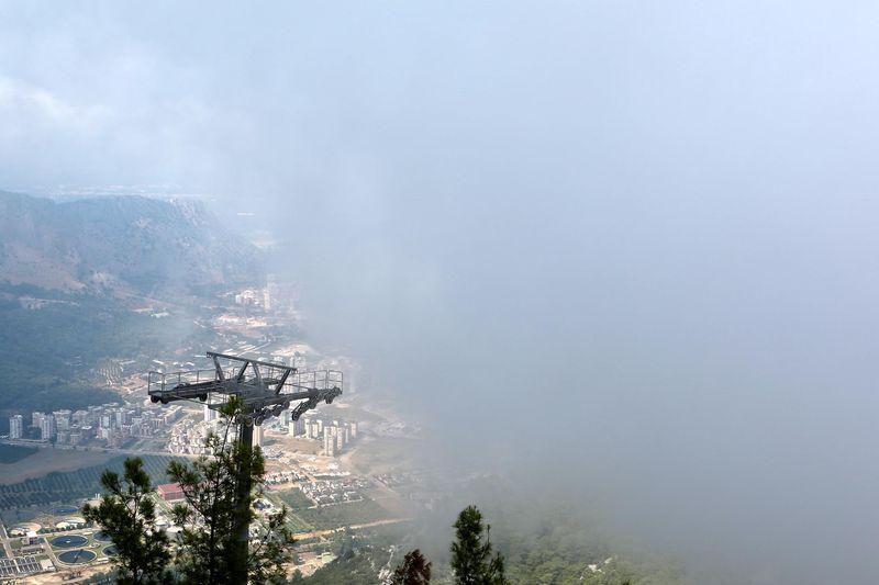 Antalya'ya nem bulutu çöktü