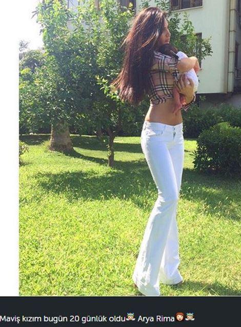 Ceren Hindistan doğum kilolarını nasıl verdiğini açıkladı