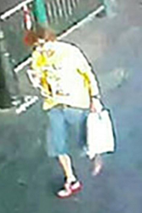 Tayland'daki patlamayı gerçekleştiren şüpheli görüntülendi