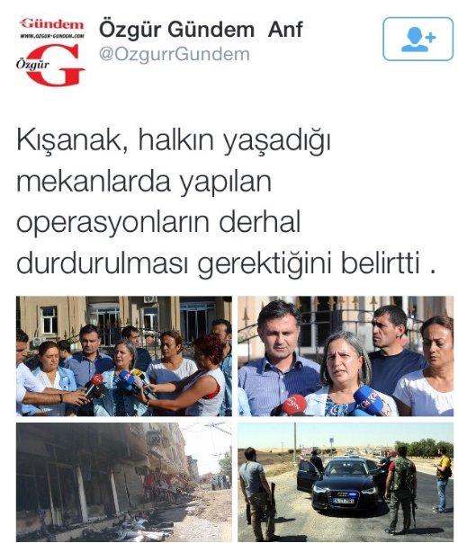 PKK üzülmesin diye Gültan Kışanak devleti suçluyor