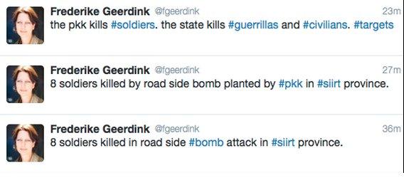 Hollandalı gazeteci Geerdink yine provokasyon peşinde