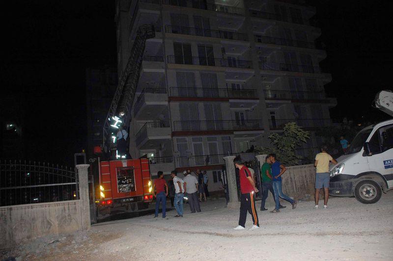 Adıyaman'da sigara izmaritinden yangın çıktı