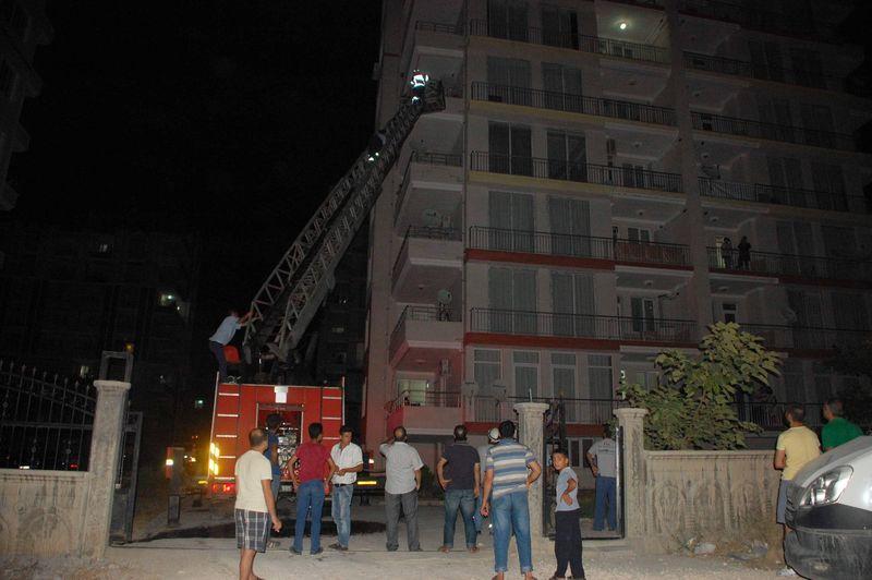 Adıyaman'da sigara izmaritinden yangın çıktı