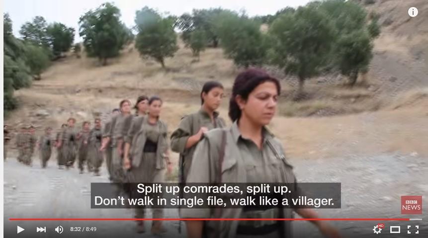 BBC'nin PKK için imaj çalışmasında dikkat çeken detay