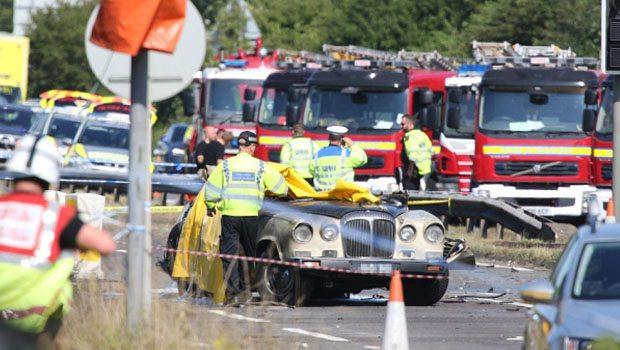 İngiltere'de hava şovu faciayla bitti: 7 ölü