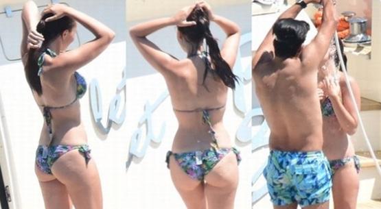 Fahriye Evcen ile Burak Özçivit tatilde