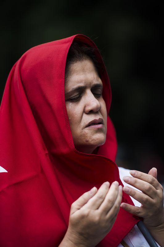 Türkiye'nin dört bir yanında şehitler için yürüdüler