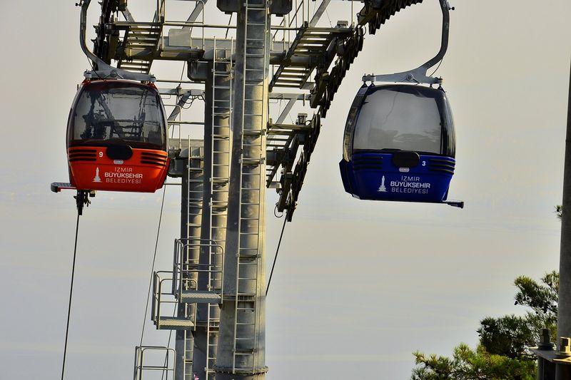 Balçova teleferiği tekrar hizmete açıldı