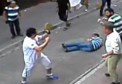 İrlandalı turist tüm esnafı dövdü İZLE